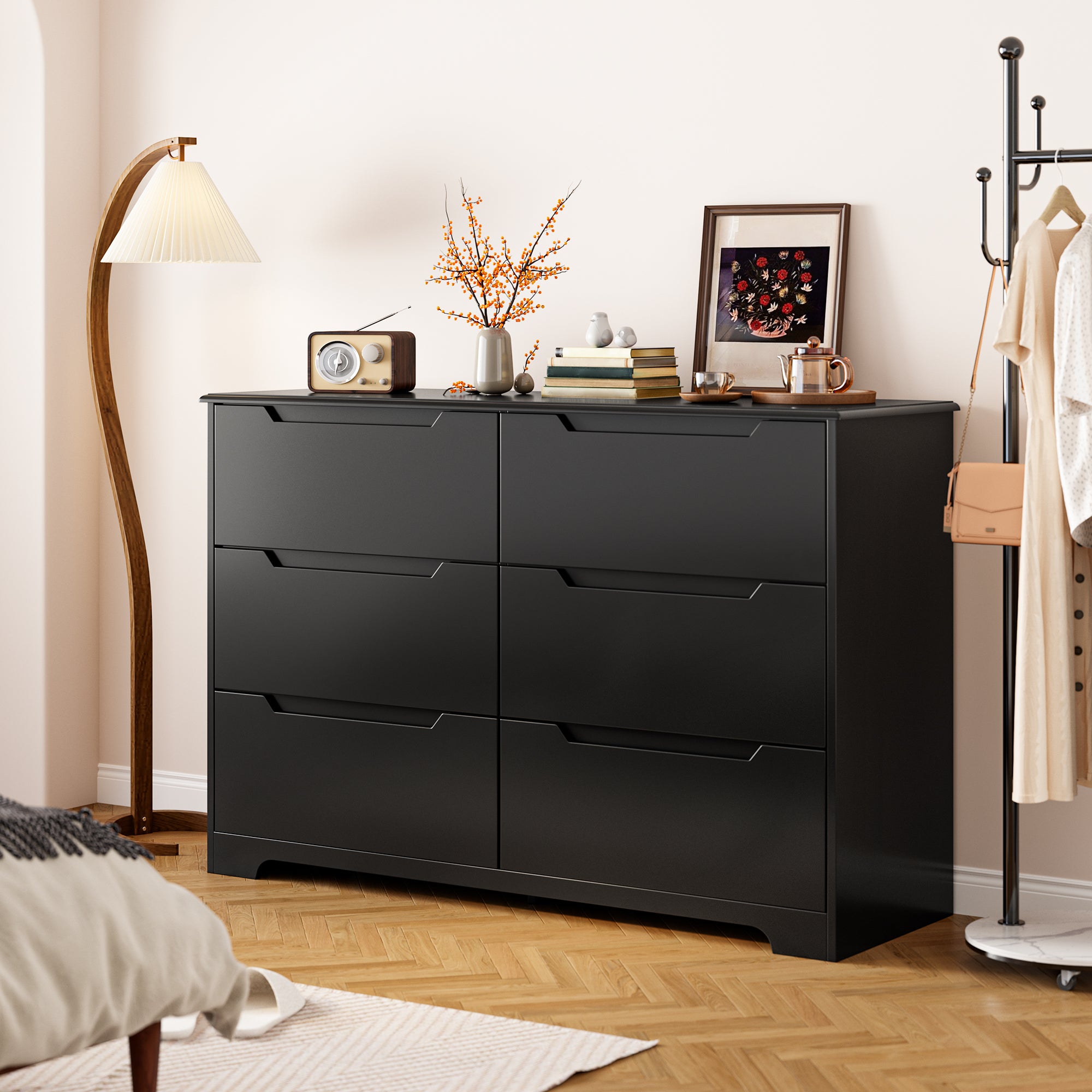 Bedroom Storage - Black