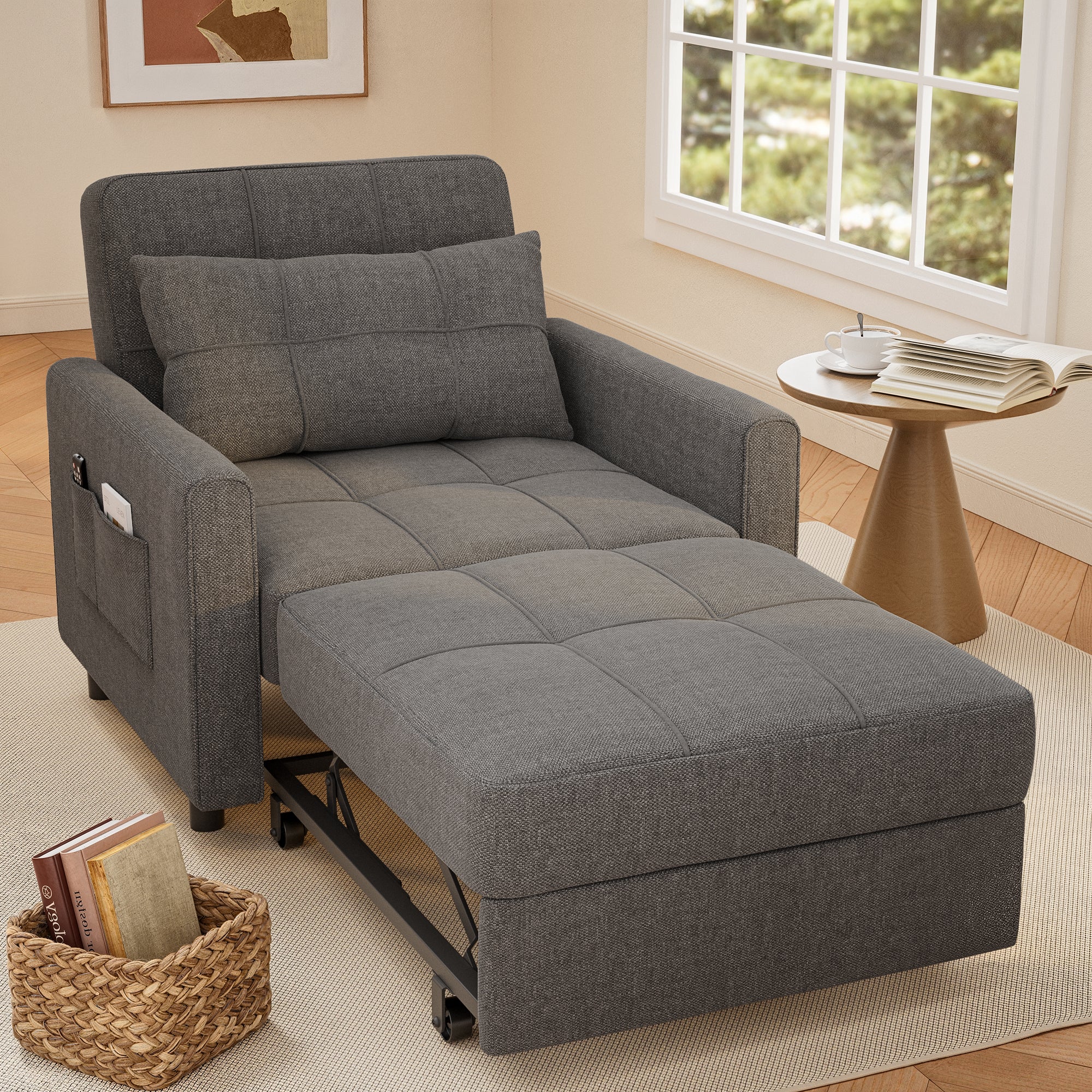 3 in 1 Convertible Sofa Bed Chair
