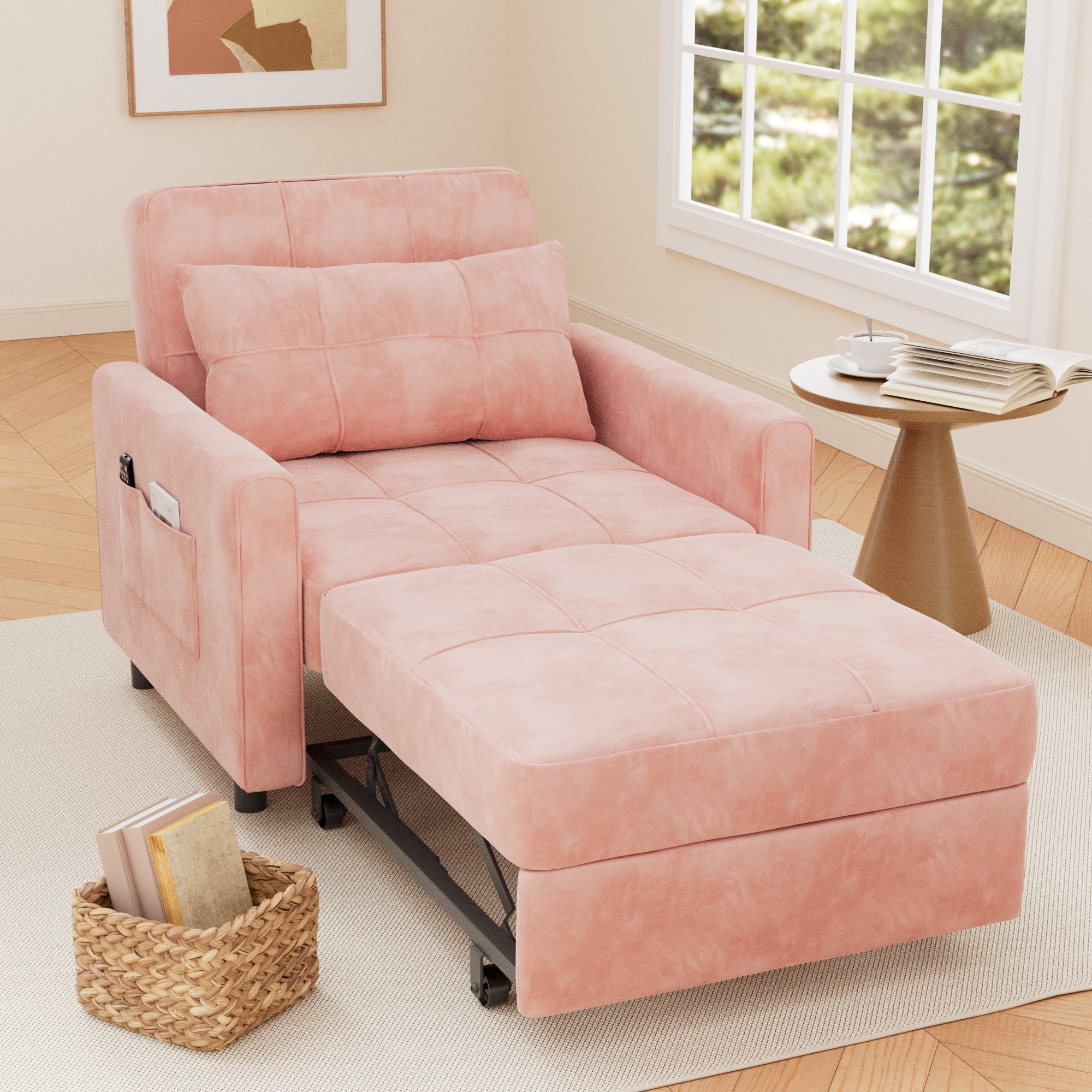 3 in 1 Convertible Sofa Bed Chair