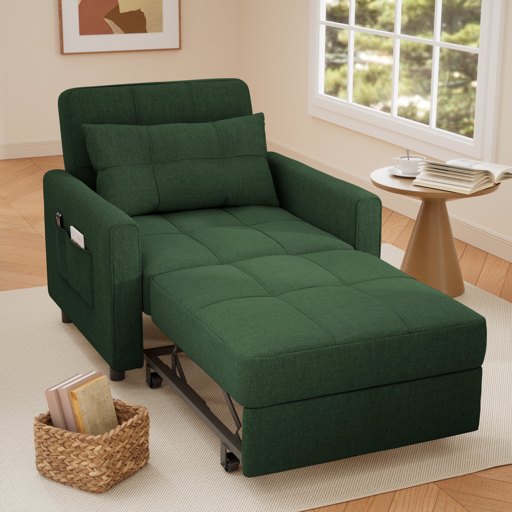 3 in 1 Convertible Sofa Bed Chair