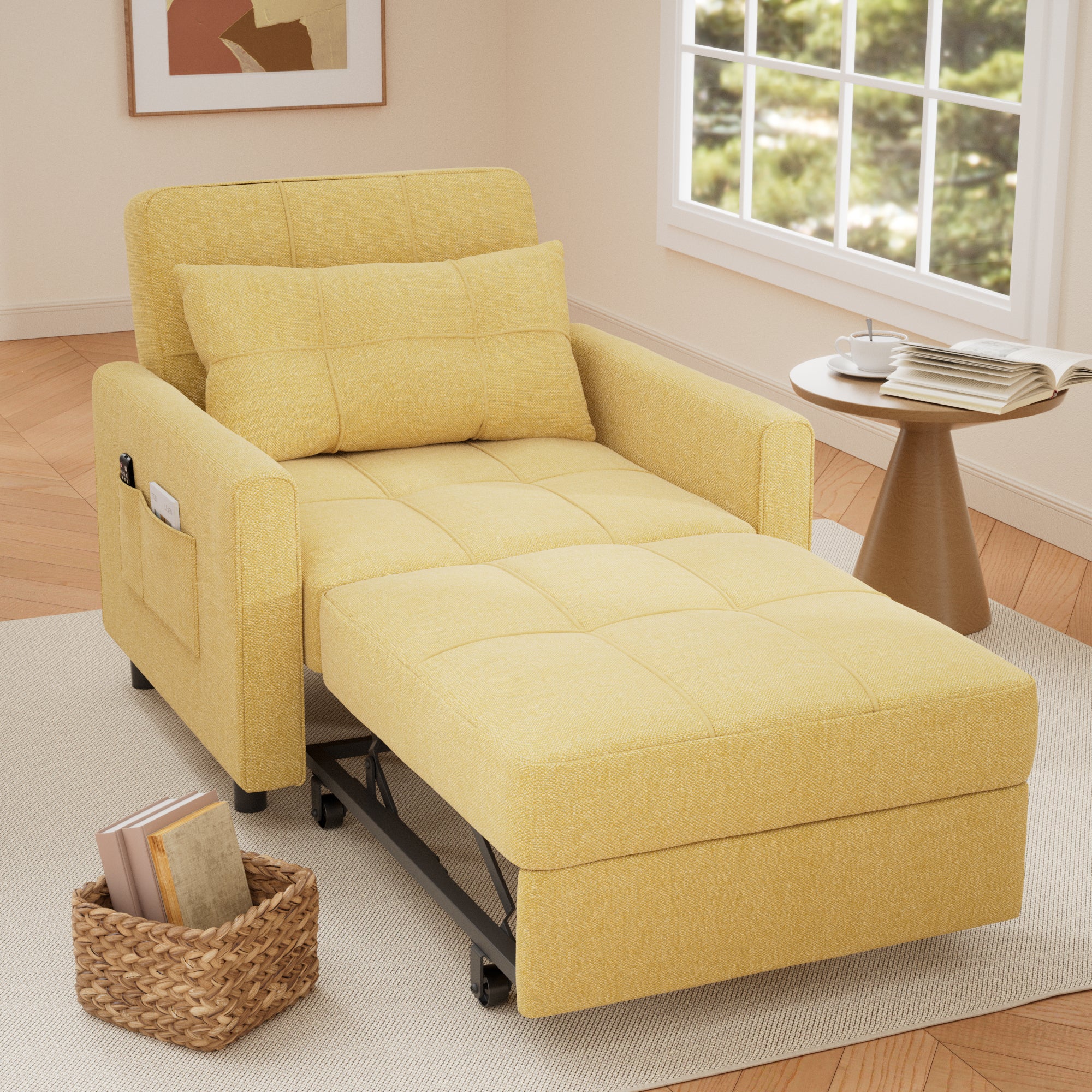 3 in 1 Convertible Sofa Bed Chair