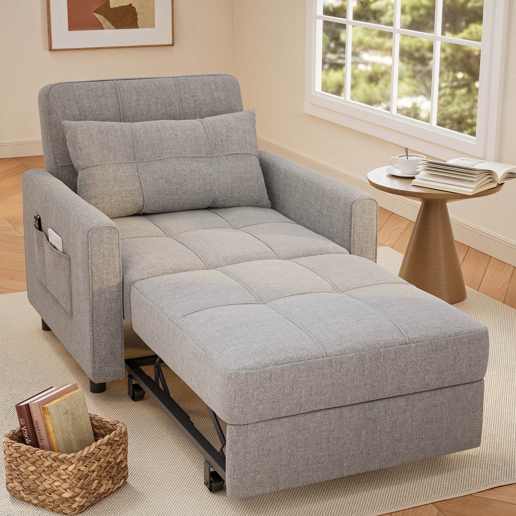 3 in 1 Convertible Sofa Bed Chair